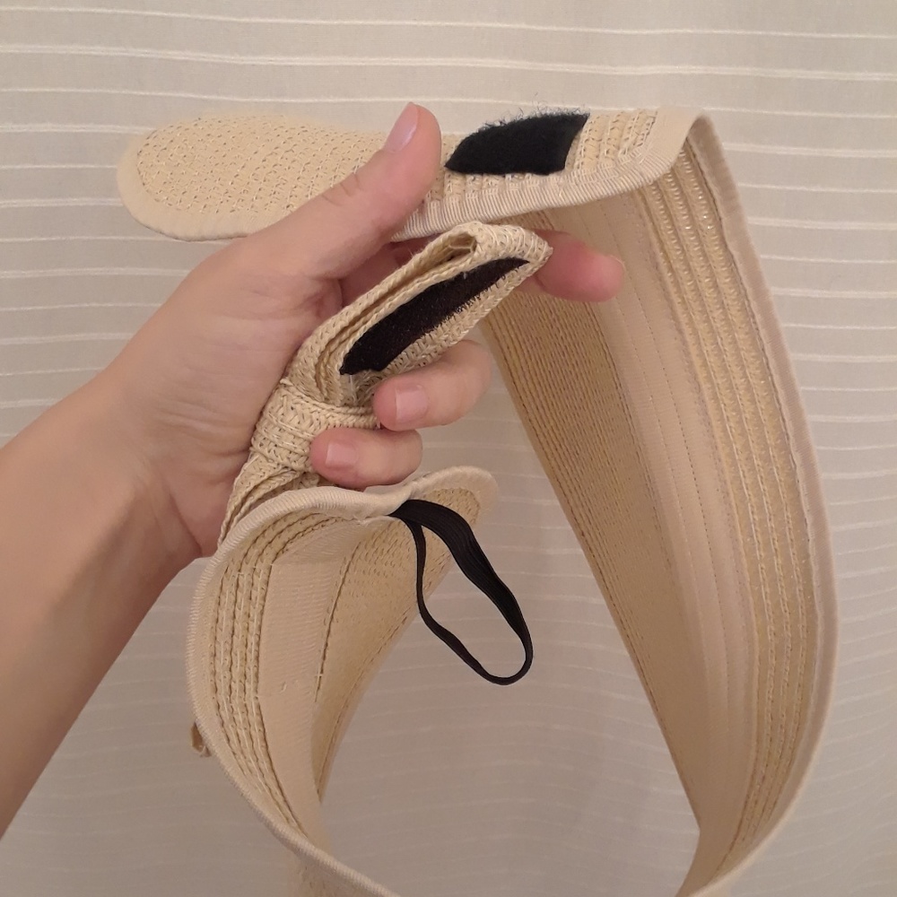 Foldable straw visor - Picture 4 of 4